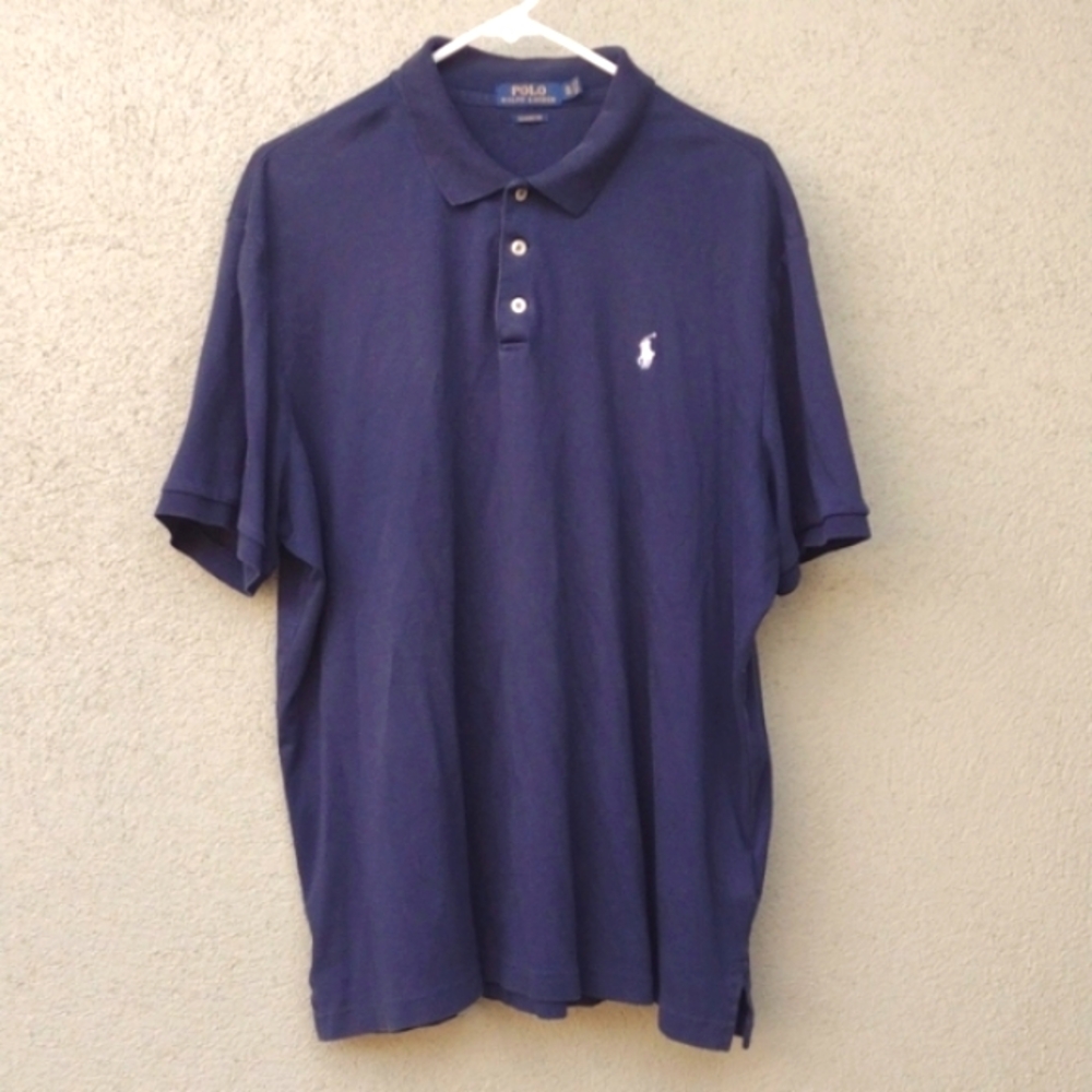 Polo Ralph Lauren Classic Fit Navy Polo Shirt XL